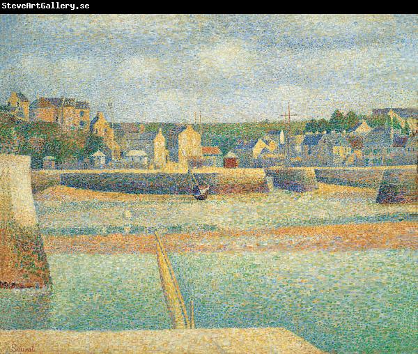 Georges Seurat The Outer Harbor